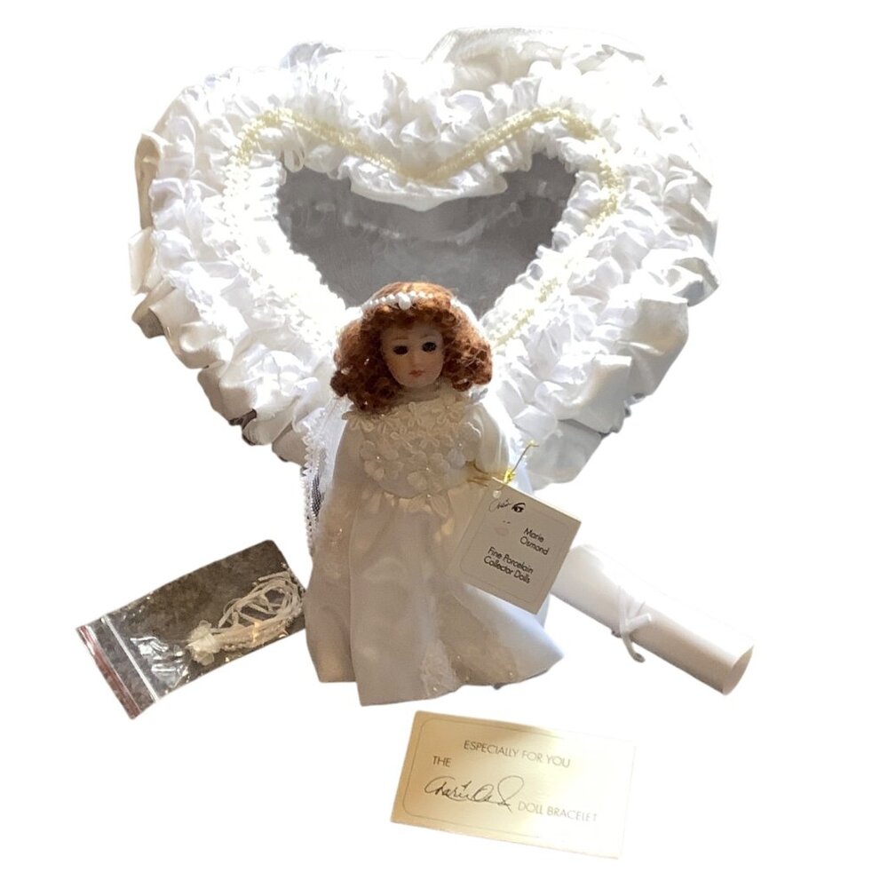 Marie Osmond Virginia Marie Hat Box‎ Series Fine Porcelain Doll Limited Edition